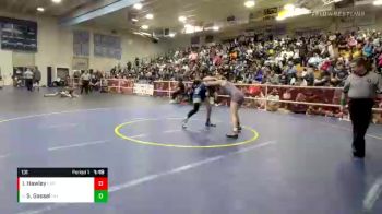 131 lbs Champ. Round 2 - Skyler Gassel, Newport Harbor vs Isabelle Hawley, Corona