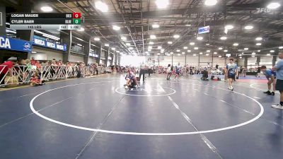 145 lbs Rr Rnd 3 - Logan Mauer, Diesel - HSB vs Cyler Baer, BlueWave - HSB