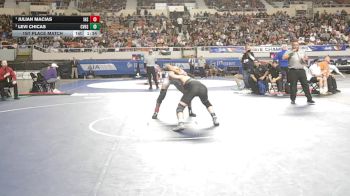 146-D2 1st Place Match - Julian Macias, Ironwood High School vs Levi Chicas, Canyon View High School