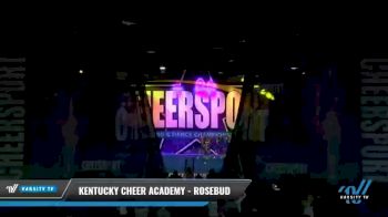 Kentucky Cheer Academy - Rosebud [2021 L2 Junior - D2 - Small - C Day 1] 2021 CHEERSPORT National Cheerleading Championship