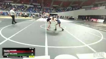 5A-120 lbs Cons. Round 2 - Elijah Hocker, Ridgeview vs Craig Williams, Canby