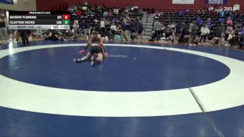 141 lbs Cons. Round 3 - Mason Fleming, Brewton-Parker (GA) vs Clayton Hicks, Life University