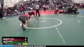 150 lbs Cons. Round 3 - Samantha Arce, Mater Dei vs Analea Moon, Ventura