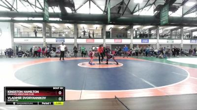 82-90 lbs Quarterfinal - Kingston Hamilton, Wildcats Wrestling Club vs Vladimir Dvoryannikov, Suplex WC