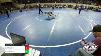 70 lbs Consi Of 16 #2 - Logan Whited, Perry Wrestling Academy vs Spencer Hewitt, Blue Devil Wrestling