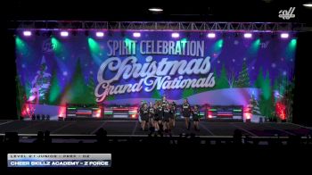 Cheer Skillz Academy - Z Force [2025 L2.1 Junior - PREP - D2] 2025 Spirit Celebration Christmas Grand Nationals
