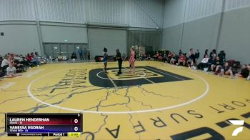 127 lbs 4th Wrestleback (16 Team) - Lauren Henderhan, Idaho vs Vanessa Egorah, Texas Red