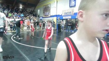 66 lbs Final - Deacon Salyer, Sperry Wrestling Club vs Dylan Nettles, Fort Gibson Youth Wrestling