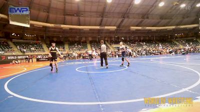 115 lbs Round Of 32 - Tyson Crowsey, Ranger 47 Wrestling Club vs Caz Bushnell, Westshore Wrestling Club