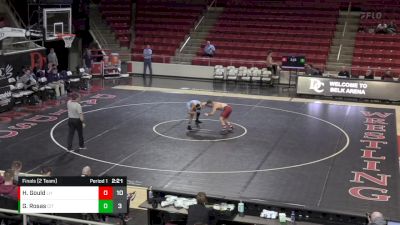 133 lbs Finals (2 Team) - Hunter Gould, Lock Haven vs George Rosas, The Citadel