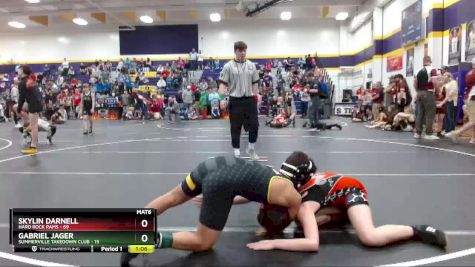 107/115 Round 1 - Skylin Darnell, Hard Rock Rams vs Gabriel Jager, Summerville Takedown Club