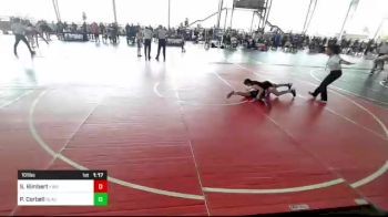 101 lbs Rr Rnd 1 - Sophia Rimbert, Kingdom WC vs Peytin Corbell, Black Cat WC