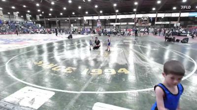 40 lbs Cons. Round 3 - Bridger Idso, Dickinson Wrestling Club vs George Klinkhammer, Hot Springs