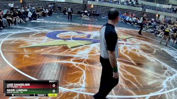 127 lbs Quarterfinals (8 Team) - Jase Dangelser, Bettendorf vs Nasir Luqman, Apple Valley