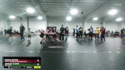 129/136 Round 5 - Isaiah Dover, Mighty Warriors Wrestling Acad vs Gideon Glenn, Ben Lippen