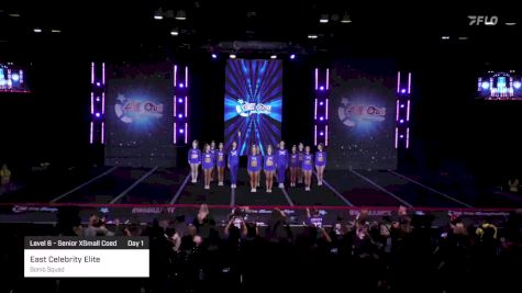 East Celebrity Elite - Bomb Squad [2023 Level 6 - Senior XSmall Coed Day 1] 2023 The All Out Nationals