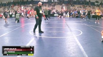 90 lbs Cons. Round 4 - Ven Pedroza, NBWC vs Javier Salas III, Bulldog Premier Wrestling Club