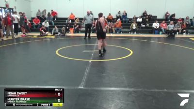 JV-8 lbs Round 3 - Hunter Brase, Nashua-Plainfield vs Noah Sweet, Springville