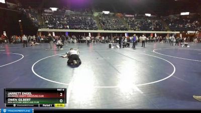 117 lbs Champ. Round 1 - Owen Gilbert, High Altitude Wrestling Club vs Jarrett Engel, Delaware County Wrestling Club