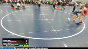 138 lbs Cons. Round 2 - Dane Sims, Eaglecrest Wrestling Club vs Riley Dilka, Greater Heights Wrestling Club