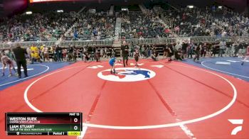 70 lbs Quarterfinal - Weston Suek, Casper Wrestling Club vs Liam Stuart, Top Of The Rock Wrestling Club