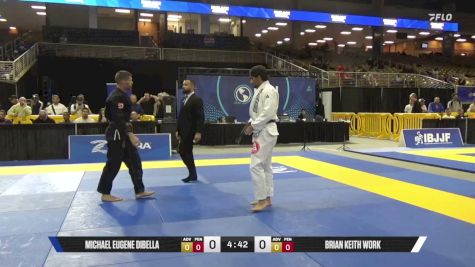 Brian Keith Work vs Michael Eugene DiBella 2026 Pan Jiu Jitsu IBJJF Championship