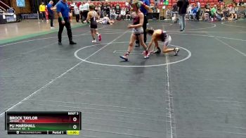 60 lbs Placement (4 Team) - Brock Taylor, Armory vs MJ Marshall, Donahue WA