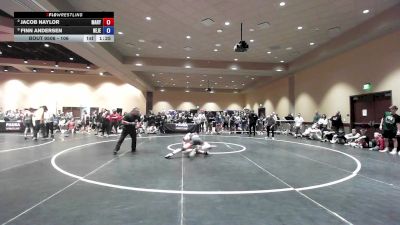 106 lbs Cons. Round 6 - Jacob Naylor, Maryland vs Finn Andersen, New Jersey