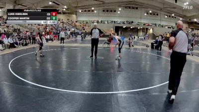 126 lbs Placement (4 Team) - Luke Kibelbek, Lakeway Christian Academy vs Cooper Martin, Chattanooga Christian School