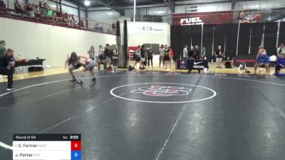 57 kg Round Of 64 - Charlie Farmer, West Point Wrestling Club vs Jack Parker, Diplomat Wrestling Club