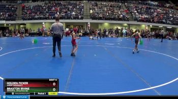 65 lbs Champ. Round 1 - Braxton Irvine, Immortal Athletics WC vs Holden Ficker, Amery Warrior`s