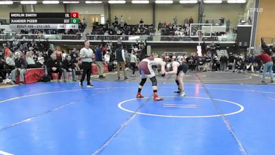 215 lbs Consi Of 8 #2 - Merlin Smith, Edward Little vs Xander Pizer, Scituate MA