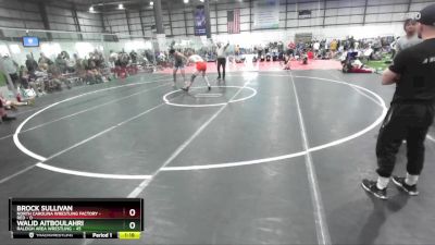 175 lbs Semis (4 Team) - Walid Aitboulahri, RALEIGH AREA WRESTLING vs Brock Sullivan, NORTH CAROLINA WRESTLING FACTORY - RED