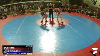 130 lbs Quarterfinal - Gavin Mattix, Montana vs Limoni Matakaiongo, Utah