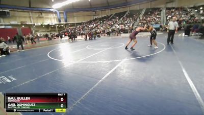 2A 190 lbs Champ. Round 1 - Raul Guillen, Grandview vs Gael Dominguez, East Valley (Yakima)