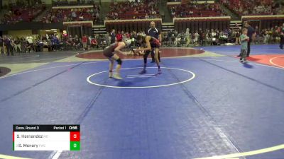 116 lbs Cons. Round 3 - Shienne Mcnary, Fairfield Wrestling Club vs Serenity Hernandez, Montana Disciples
