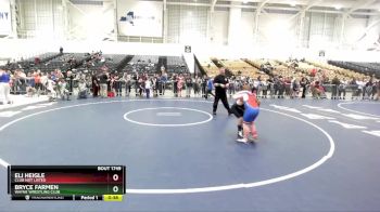 102 lbs Round 4 - Bryce Farmen, Wayne Wrestling Club vs Eli Heigle, Club Not Listed