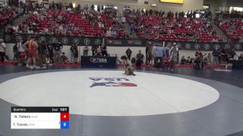 65 kg Quarters - Nolan Fellers, Sebolt Wrestling Academy vs Tyler Traves, Legacy Dragons Wrestling