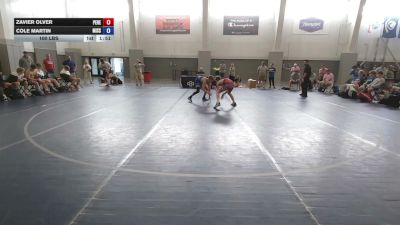 100 lbs Zavier Olver, Pennsylvania Red vs Cole Martin, Missouri