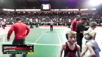 55 lbs Quarterfinal - Lorenzo Palfy, NBHA vs Gavin Saxton, BEL3