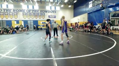 126 lbs Round 7 (8 Team) - Ian McLaughlin, Avalon WC vs Xristos Tsakonas, Braves WC