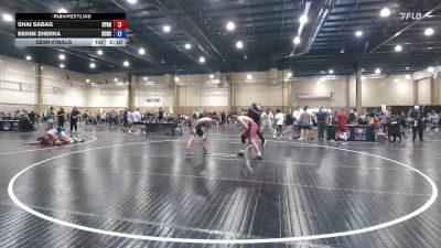 138 lbs Semifinal - Shai Sabag, Spartan RTC @LHP vs Bekim Zherka, Sons Of Thunder, FL