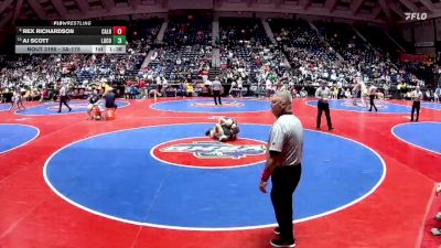 3A-175 lbs Quarterfinal - Rex Richardson, Calhoun vs AJ Scott, Lumpkin Co.