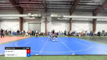 86 lbs Quarterfinal - Mj Gorrell, Roman Legion Wrestling vs Tommy Marchetti, Edge Wrestling