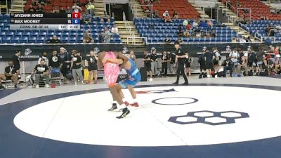 144 lbs Cons. Rd Of 64 - Jayzahn Jones, Ohio vs Max Mooney, Virginia