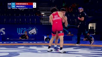 63 kg Quarterfinal - Diego Chkhikvadze, GEO vs Ismail Orucoglu, TUR