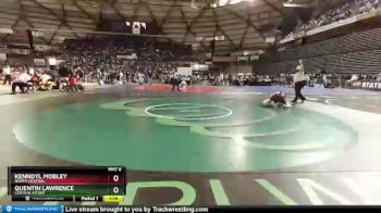 3A 126 Quarterfinal - Quentin Lawrence, Central Kitsap vs Kenndyl Mobley, North Central