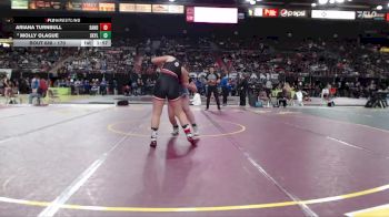 170 lbs Champ. Round 3 - Ariana Turnbull, Sandpoint vs Molly Olague, Skyline
