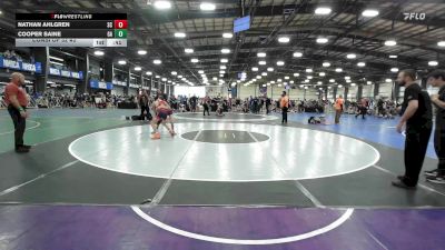 100 lbs Consi Of 32 #2 - Nathan Ahlgren, SC vs Cooper Saine, GA