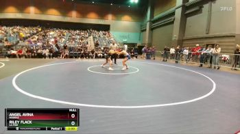 126 lbs Prelim - Angel Avina, Madras vs Riley Flack, La Pine